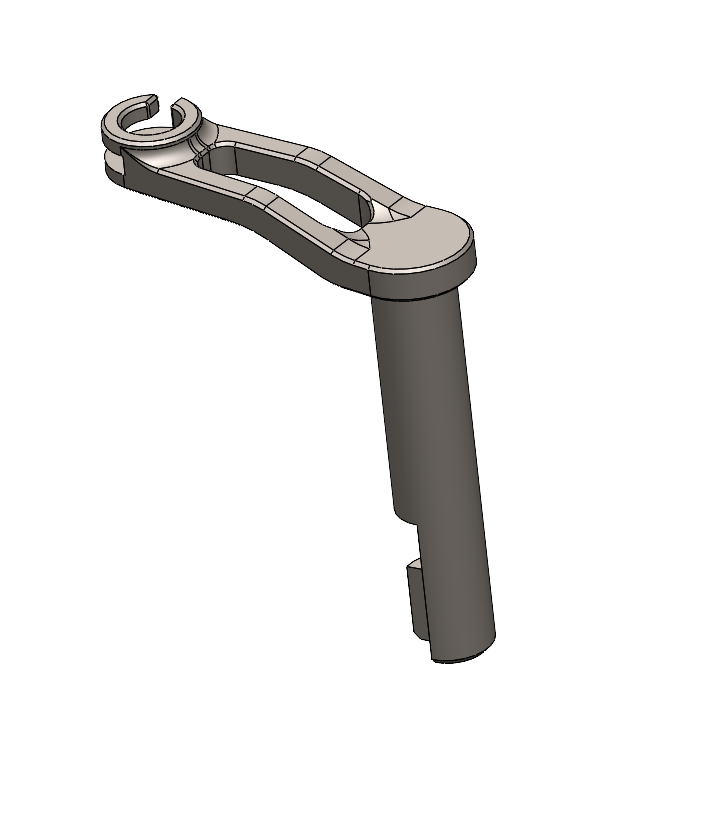 1988-2004 Kawasaki Billet KX500 Easy-Pull Clutch Arm