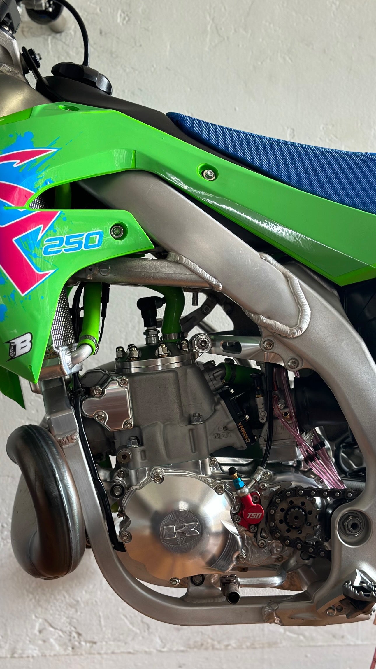 1999-2004 KX250 Billet Engine Cases