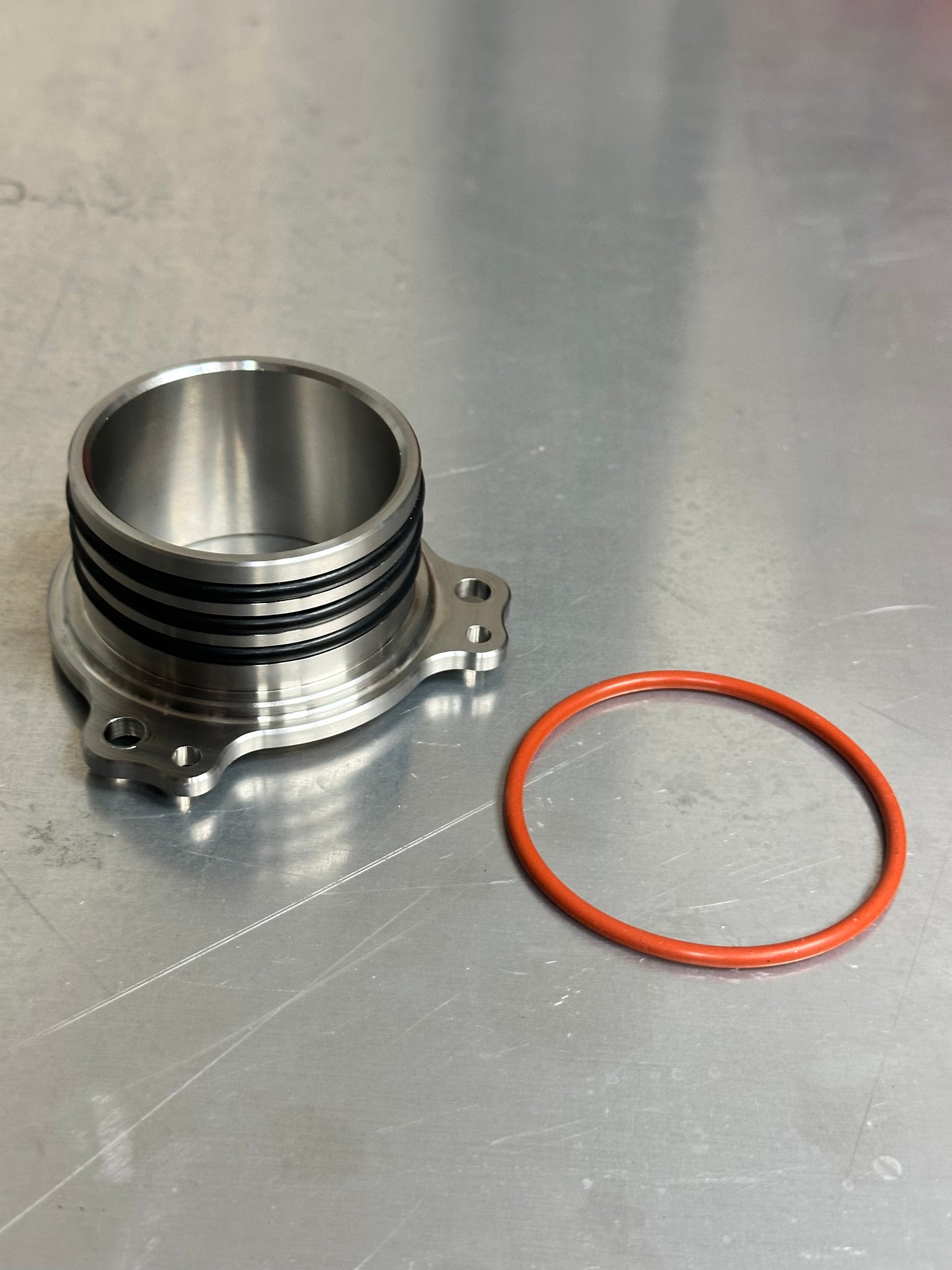 1985-2001 Honda CR500 Billet Exhaust Flange