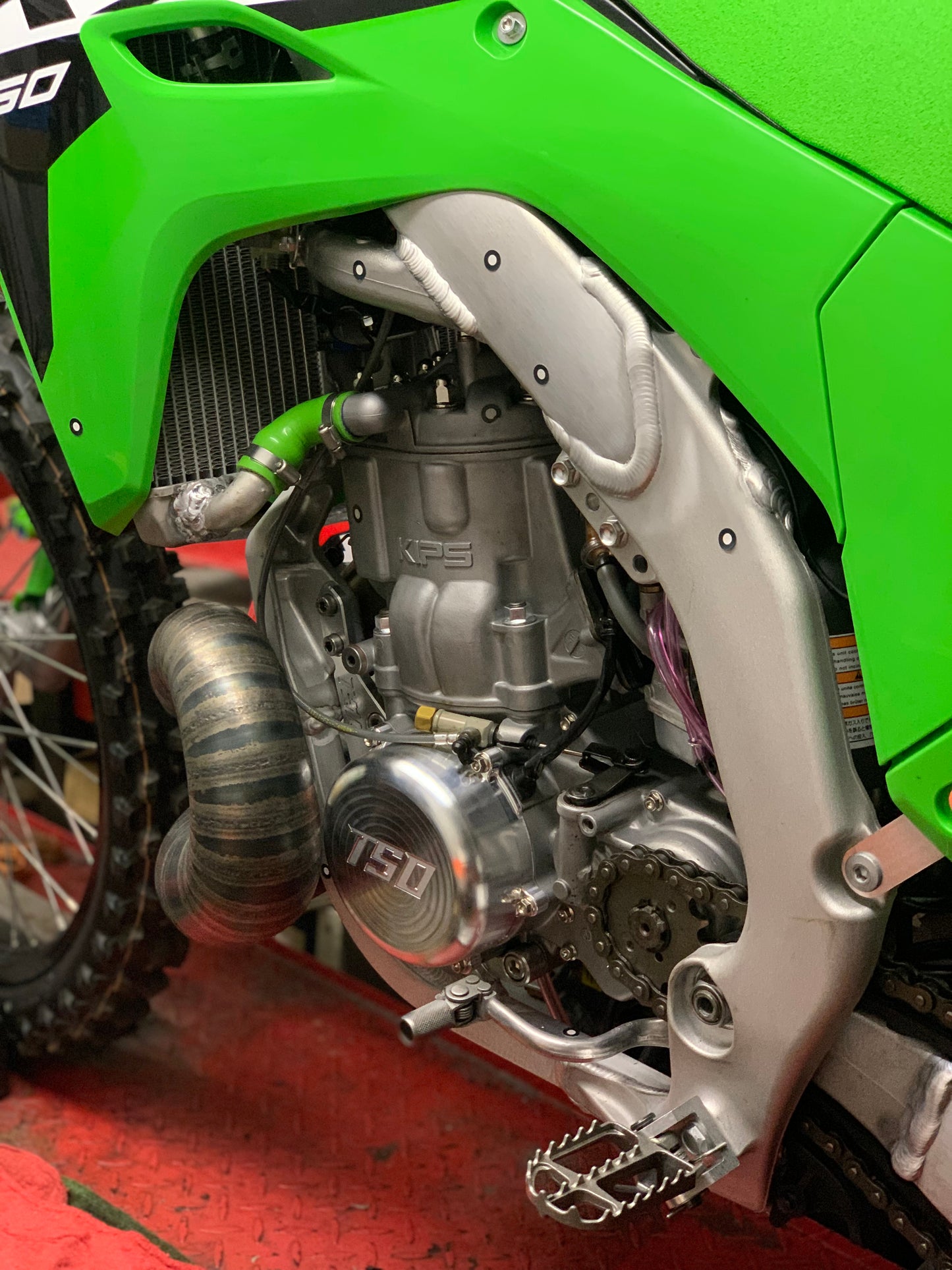 1983+ KX500 Billet Stator Cover- TSO