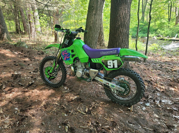 Customer Spotlight: Kyle Rivers’ 1991 Kawasaki KX500 No-Expense-Spared Restomod