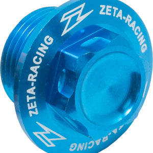 Axle Stop Bolt M20x19 P1.5 H22 H Blue