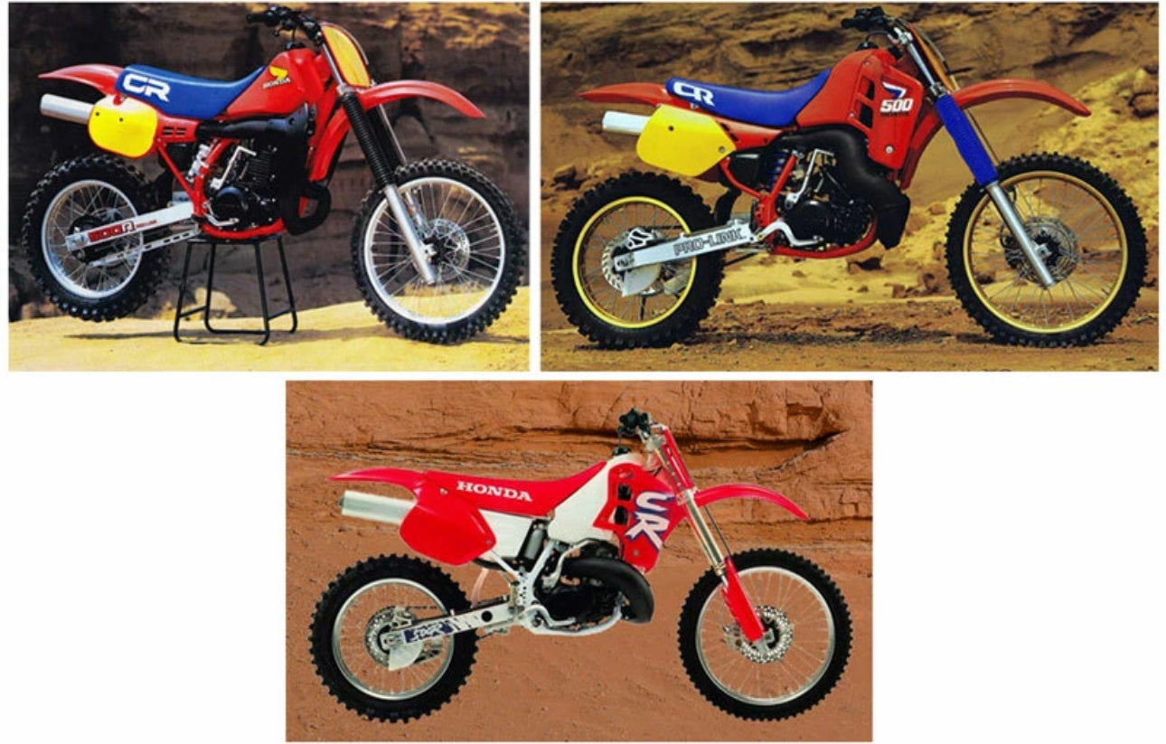 CR500 Engine Bolt Kit for Honda CR 500 Specbolt Nickel Wurks (Titanium Look) Ti