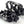 Pro Series Foot Pegs Black Cobra