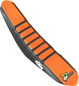 D'COR VISUALS Seat Cover - Black/Orange - SX/F '11-'16 30-30-215