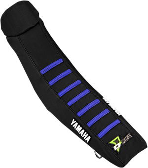 D'COR VISUALS Seat Cover - Black/Blue - YZ '02-'21 30-50-126