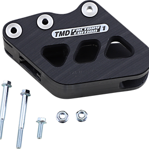 T.M. DESIGNWORKS Chain Guide - Black - Honda RCG-CRM-BK