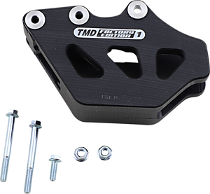 T.M. DESIGNWORKS Chain Guide - Black - Kawasaki/Suzuki RCG-KX2-BK