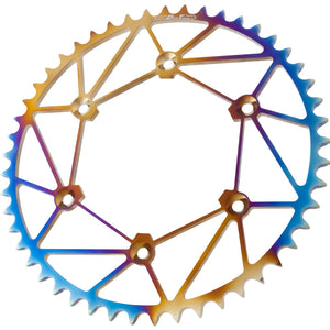 Rear Sprocket Chromoly Stl/Zir 50t 520 Chromatic Hon