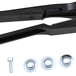 T.M. DESIGNWORKS Chain Slider - Black - Suzuki DCS-S20-BK
