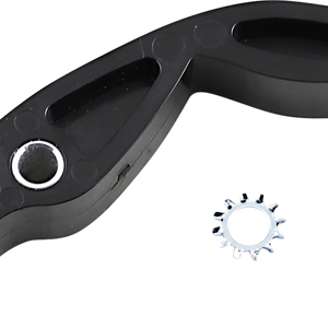 T.M. DESIGNWORKS Frame Pad - KTM/Husqvarna - Black KTM-LCG-BK