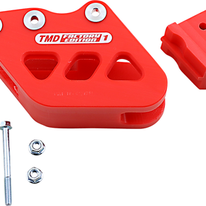 T.M. DESIGNWORKS Chain Guide - Red - Honda RCG-CRM-RD
