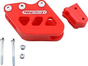 T.M. DESIGNWORKS Chain Guide - Red - Honda RCG-CRM-RD
