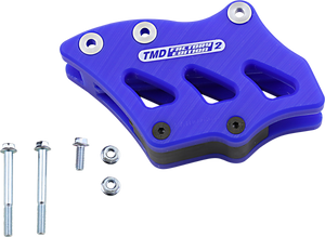 T.M. DESIGNWORKS Chain Guide - Blue - Suzuki/Yamaha RCG-SY2-BU