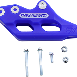 T.M. DESIGNWORKS Chain Guide - Blue - Yamaha YZCG-SX5-BU