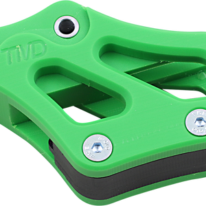 T.M. DESIGNWORKS Chain Guide - Green - Kawasaki/Suzuki RCG-KA65-GR