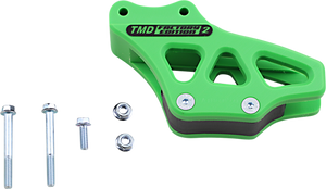 T.M. DESIGNWORKS Chain Guide - Green - Kawasaki RCG-KA85-GR