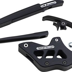 T.M. DESIGNWORKS Chain Guide/Slider - KTM/Husaberg - Black KTM-225-BK
