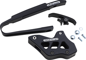 T.M. DESIGNWORKS Chain Guide/Slider - KTM/Husaberg - Black KTM-225-BK