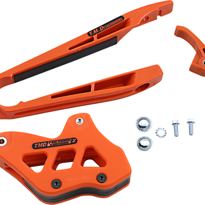 T.M. DESIGNWORKS Chain Guide/Slider - KTM - Orange DCK-ORK-OR