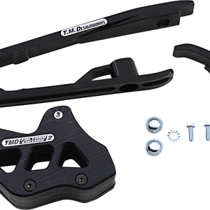 T.M. DESIGNWORKS Chain Guide/Slider - KTM/Husqvarna/Gas Gas - Black DCK-KT4-BK