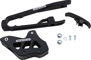 T.M. DESIGNWORKS Chain Guide/Slider - KTM/Husqvarna/Gas Gas - Black DCK-KT4-BK