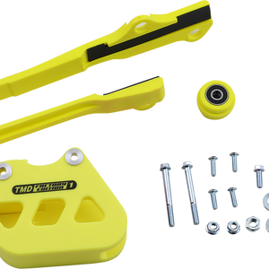 T.M. DESIGNWORKS Chain Guide/Slider - Suzuki - Yellow SCP-OR1-YL