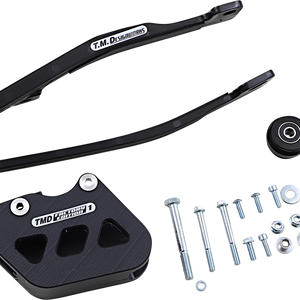 T.M. DESIGNWORKS Chain Guide/Slider - Yamaha - Black YCP-OR1-BK
