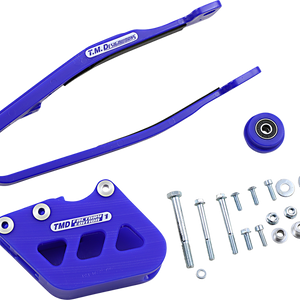 T.M. DESIGNWORKS Chain Guide/Slider - Yamaha - Blue YCP-OR1-BU