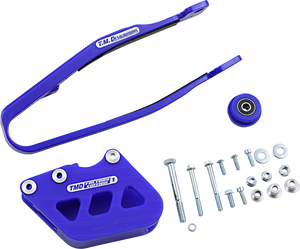 T.M. DESIGNWORKS Chain Guide/Slider - Yamaha - Blue YCP-OR1-BU