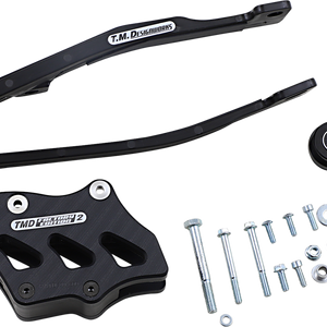 T.M. DESIGNWORKS Chain Guide/Slider - Yamaha - Black YCP-OR3-BK