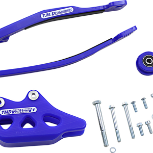 T.M. DESIGNWORKS Chain Guide/Slider - Blue - Yamaha YCP-OR2-BU