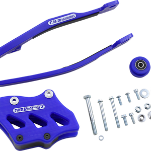 T.M. DESIGNWORKS Chain Guide/Slider - Yamaha - Blue YCP-OR3-BU