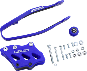 T.M. DESIGNWORKS Chain Guide/Slider - Yamaha - Blue YCP-OR3-BU