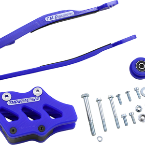 T.M. DESIGNWORKS Chain Guide/Slider - Blue - Yamaha YCP-OR6-BU