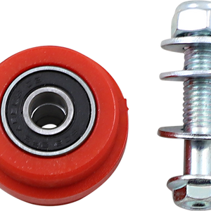 T.M. DESIGNWORKS Chain Roller - Red - Honda/Suzuki/TM/Yamaha PLR-212-RD