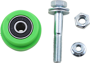 T.M. DESIGNWORKS Chain Roller - Green - Kawasaki PLR-215-GR
