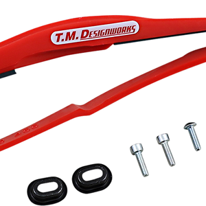 T.M. DESIGNWORKS Chain Slider - Red - Honda DCS-H10-RD