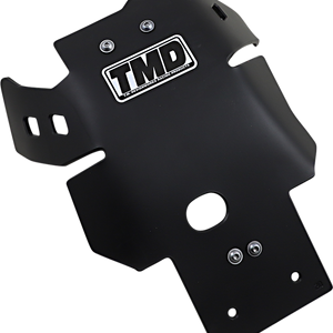 T.M. DESIGNWORKS Skid Plate - Black - YZ 125/125X YAMC-125-BK