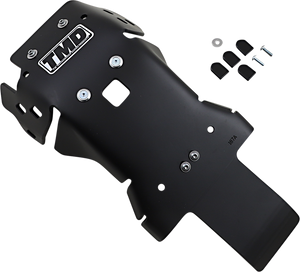 T.M. DESIGNWORKS Skid Plate - Black - Gas Gas | Husqvarna | KTM KHLG-136-BK