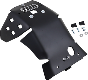 T.M. DESIGNWORKS Skid Plate - Black - Gas Gas | Husqvarna | KTM KTMC-352-BK