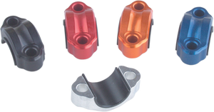 WORKS CONNECTION Rotating Master Cylinder Clamp - Blue 31-100