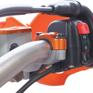 WORKS CONNECTION Rotating Master Cylinder Clamp - Orange 31-400