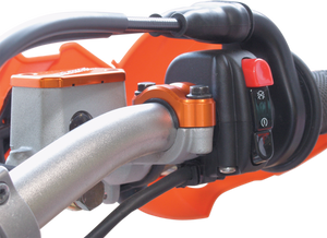 WORKS CONNECTION Rotating Master Cylinder Clamp - Orange 31-400
