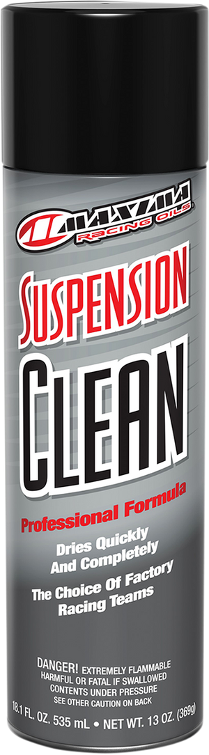 MAXIMA RACING OIL Suspension Cleaner - 13 oz. net wt. - Aerosol 71920