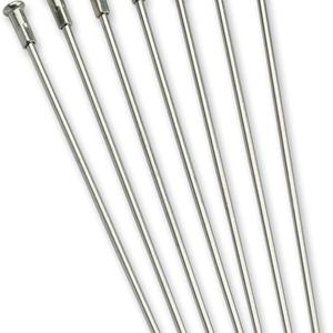MOOSE OFFROAD Spoke Set with Nipples - Stainless Steel - Front - 21" - Kawasaki KX/Suzuki RM-Z/Yamaha YZ/YZF 1-22-201-S