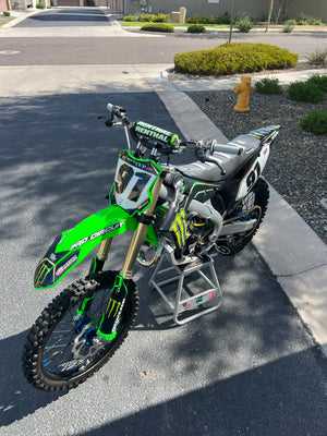 Kawasaki KX125 Conversion Kit: 2011-2015 KX450f KX250f Chassis