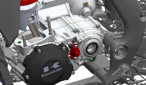 KX250 Billet Engine Cases-2024+ KX Chassis