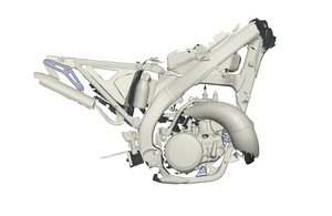 Suzuki RM250 to RMZ Modern Chassis Conversion Kit (2018–2026)