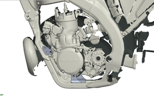 Suzuki RM250 to RMZ Modern Chassis Conversion Kit (2018–2026)